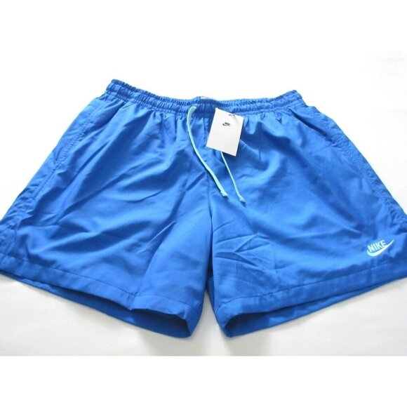 Nike Sportswear Men's Woven Flow Mesh Lined Shorts Signal Blue Standard Fit NWT - Picture 3 of 6